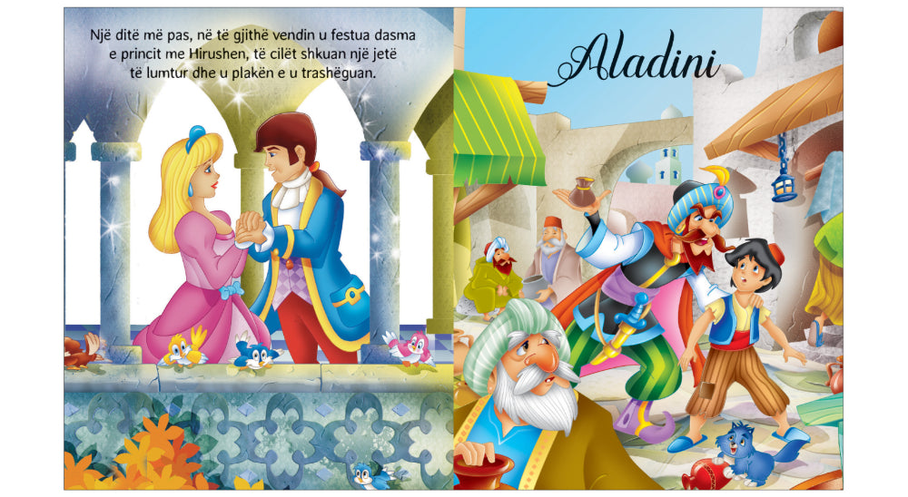 Përrallëzat: Hirushja dhe Aladini - LibraMagjik.ch