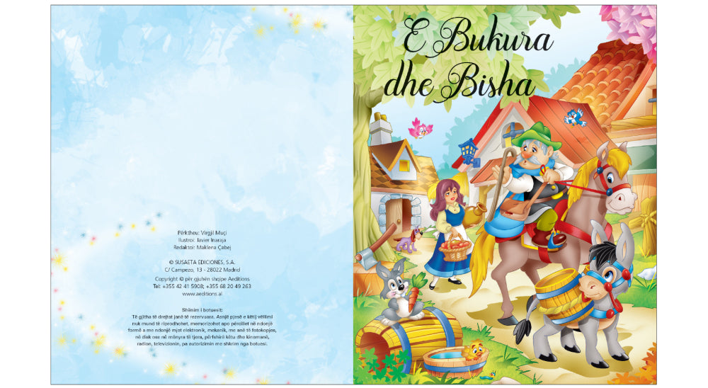 Përrallëzat: E bukura dhe bisha / Piter Pani - LibraMagjik.ch
