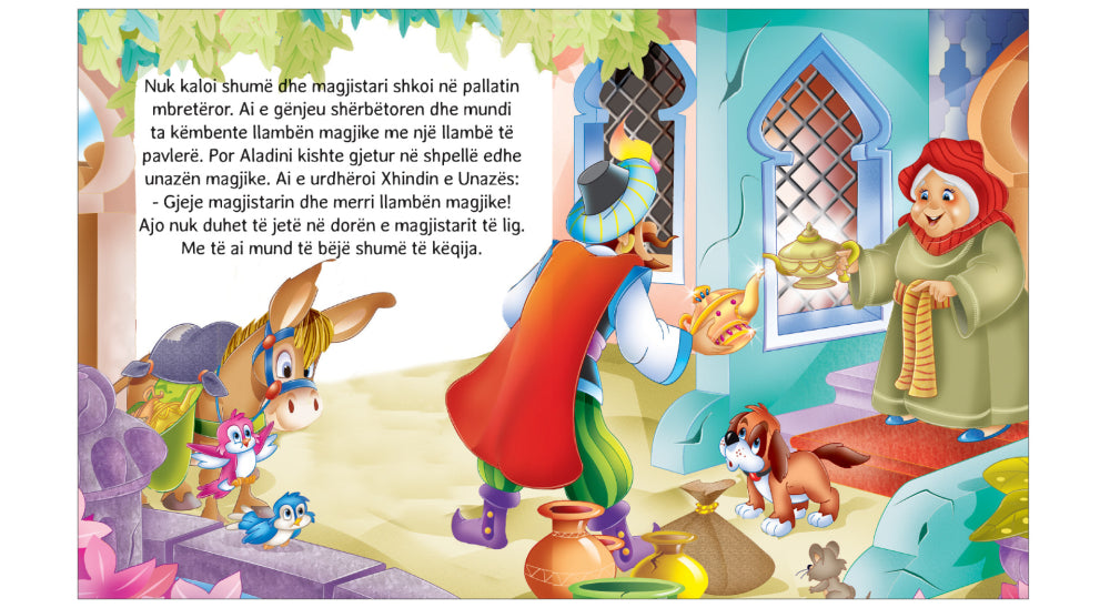 Përrallëzat: Hirushja dhe Aladini - LibraMagjik.ch