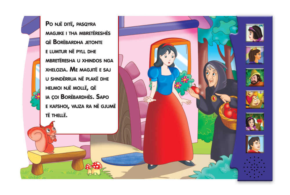 Dëgjo përrallën: Borëbardha - LibraMagjik.ch