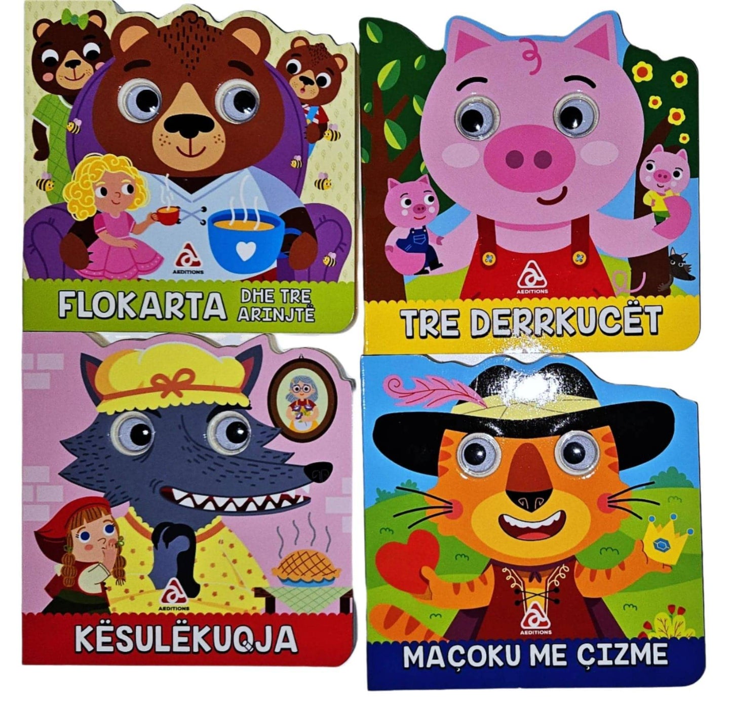 Përrallëza me sy që lëvizin (4 Libra)