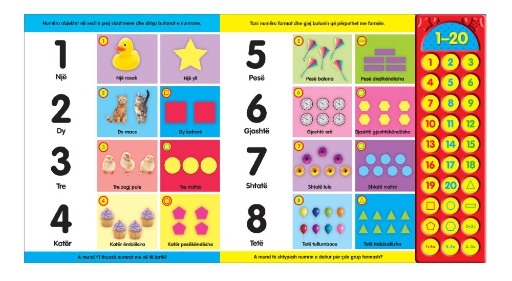 Mëso me mua: Numrat - LibraMagjik.ch