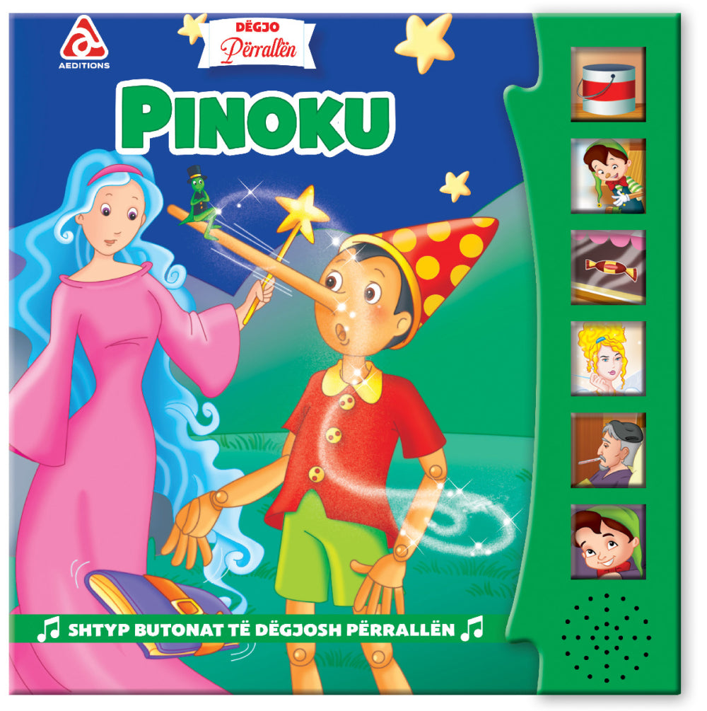 Dëgjo përrallën: Pinoku – LibraMagjik.ch