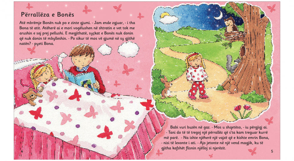 Përrallëza para gjumit për Vajza - LibraMagjik.ch